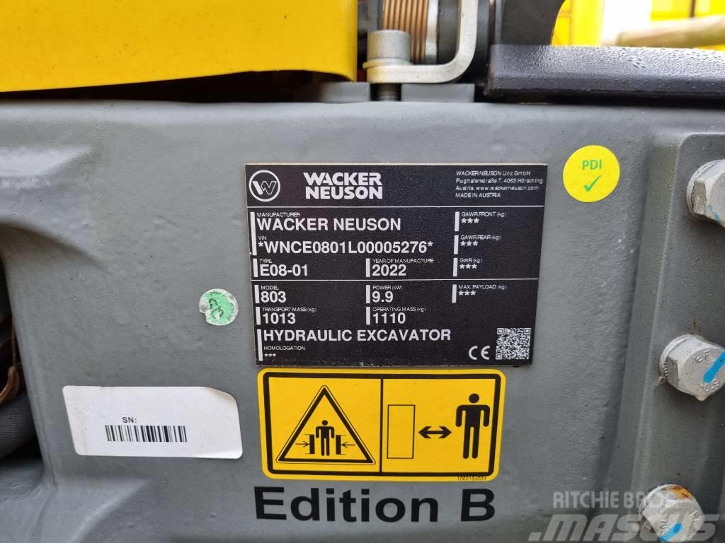 Wacker Neuson 803 Excavadoras de cadenas