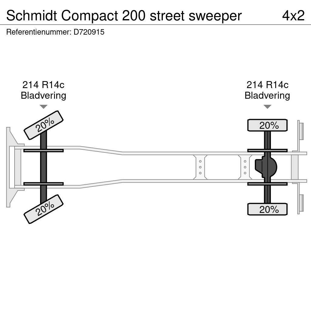 Schmidt Compact 200 street sweeper Camiones aspiradores/combi