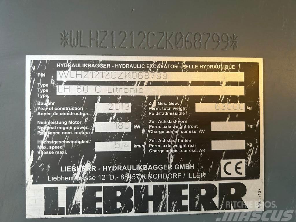 Liebherr LH 60 C Litronic EPA Umschlag bagger Otros