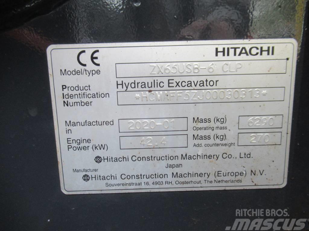 Hitachi ZX65 USB-6 CLP Oilquick OQ45-5 SH Mini excavadoras < 7t