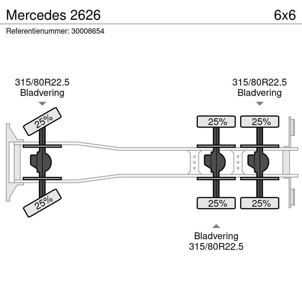 Mercedes-Benz 2626 Camiones bañeras basculantes o volquetes