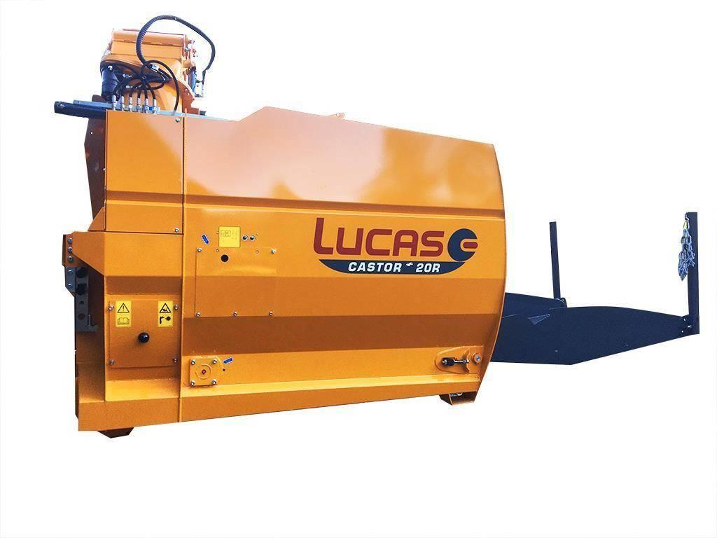 Lucas Castor + R20 Buren Balrivare Desmenuzadoras, cortadoras y desenrolladoras de pacas