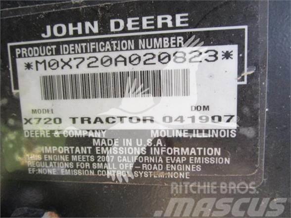 John Deere X720 Tractores corta-césped