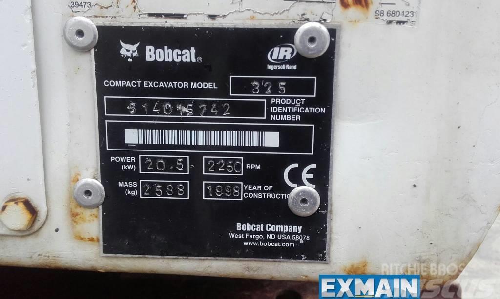 Bobcat X 325 Mini excavadoras < 7t