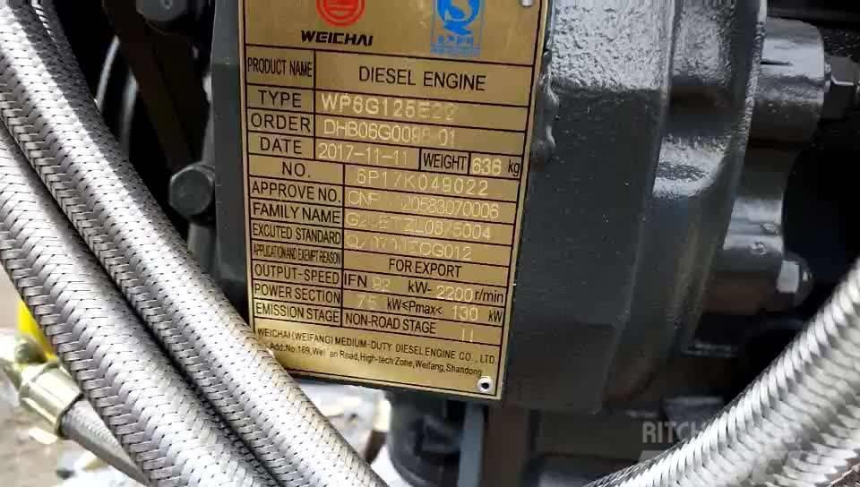 Weichai WP6G125E22 Motores