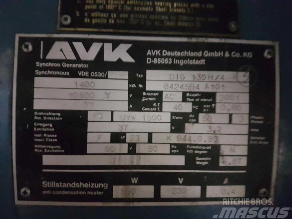 AVK DIG130 H/4 Generadores diesel