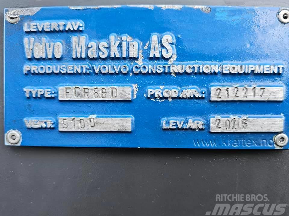 Volvo ECR 88 D Mini excavadoras < 7t