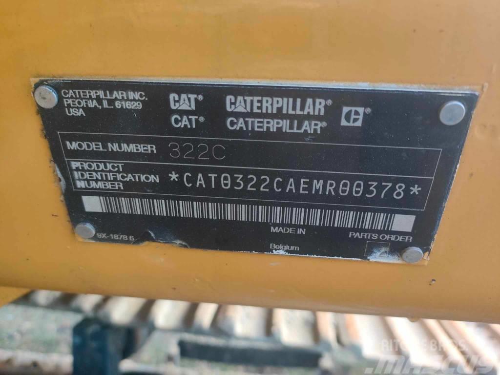 CAT 322C Excavadoras de cadenas