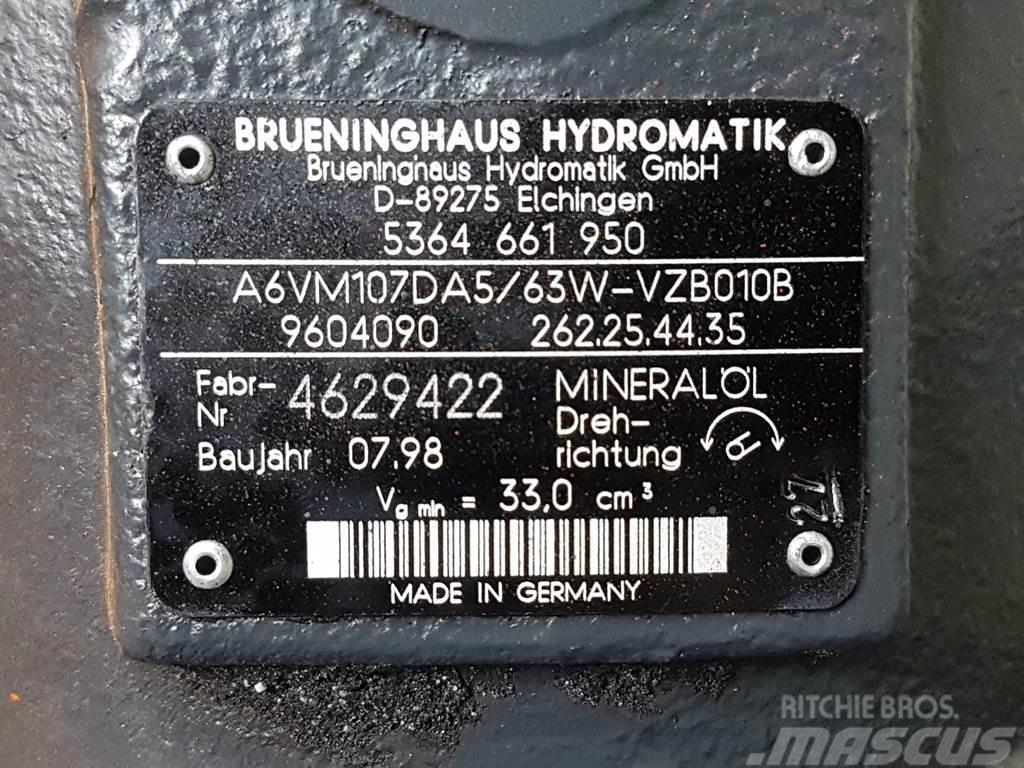 Schaeff SKL853-Brueninghaus A6VM107DA5/63W-Drive motor Hidráulicos