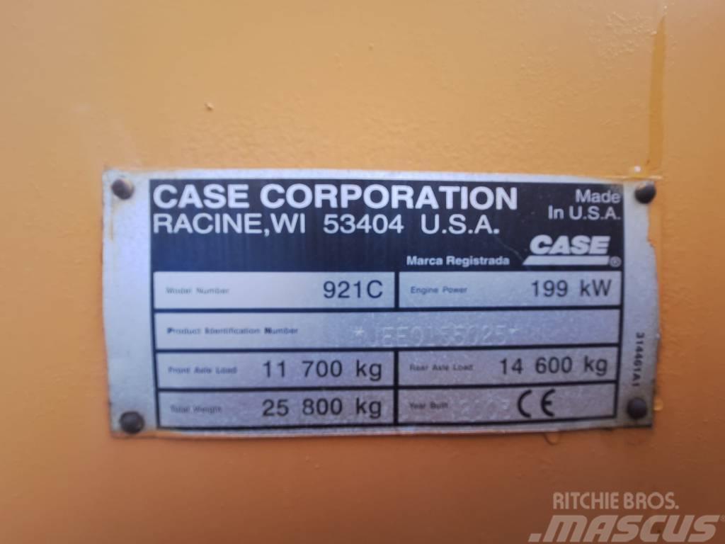 CASE 921C Cargadoras sobre ruedas