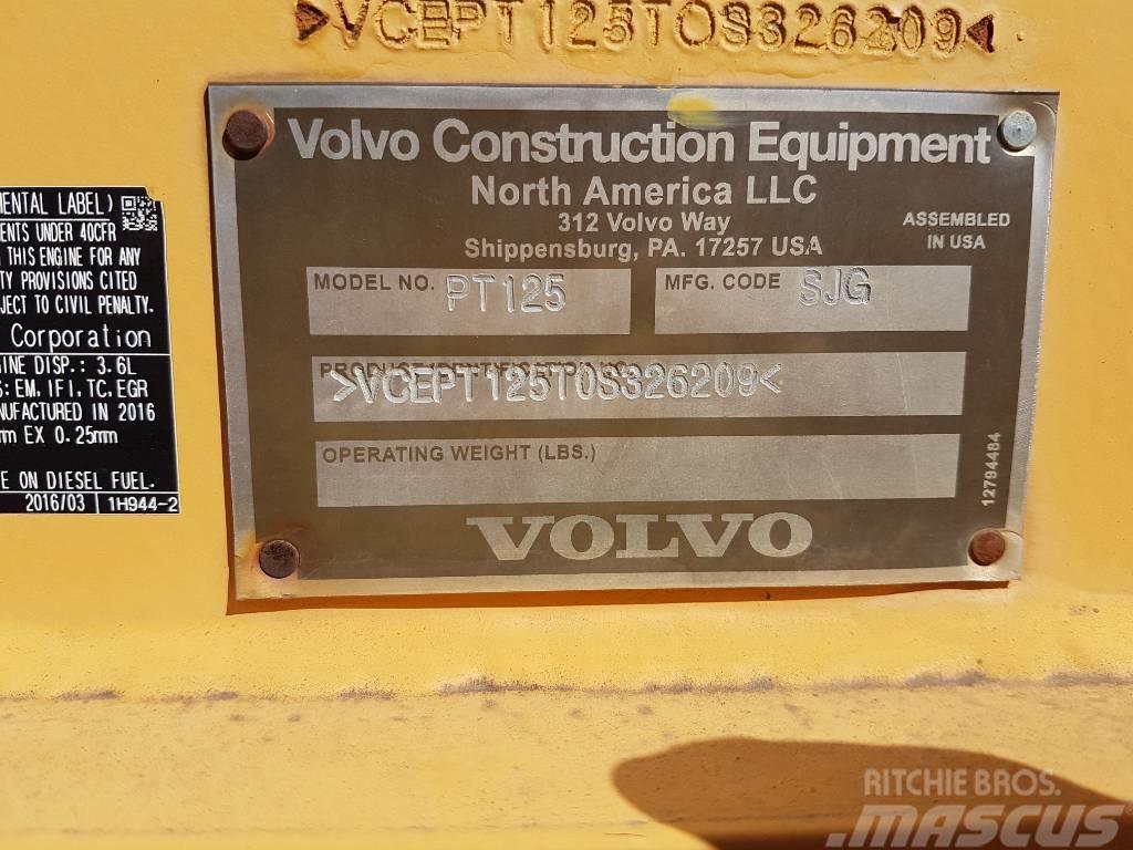 Volvo PT125 Rodillos sobre neumáticos