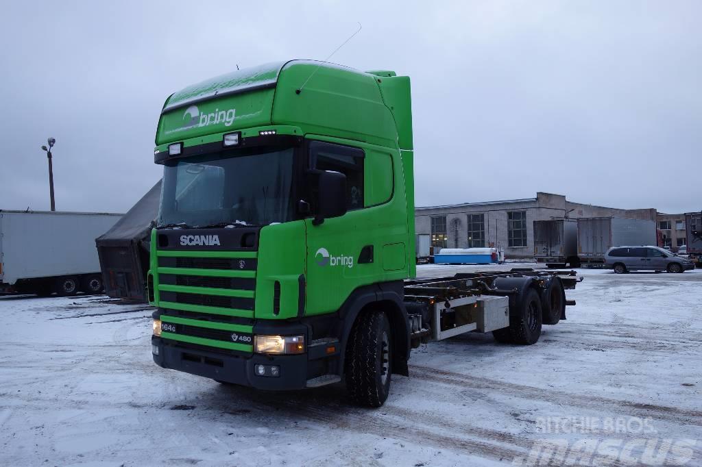 Scania R164 GB6X2NB 480 Camiones portacontenedores