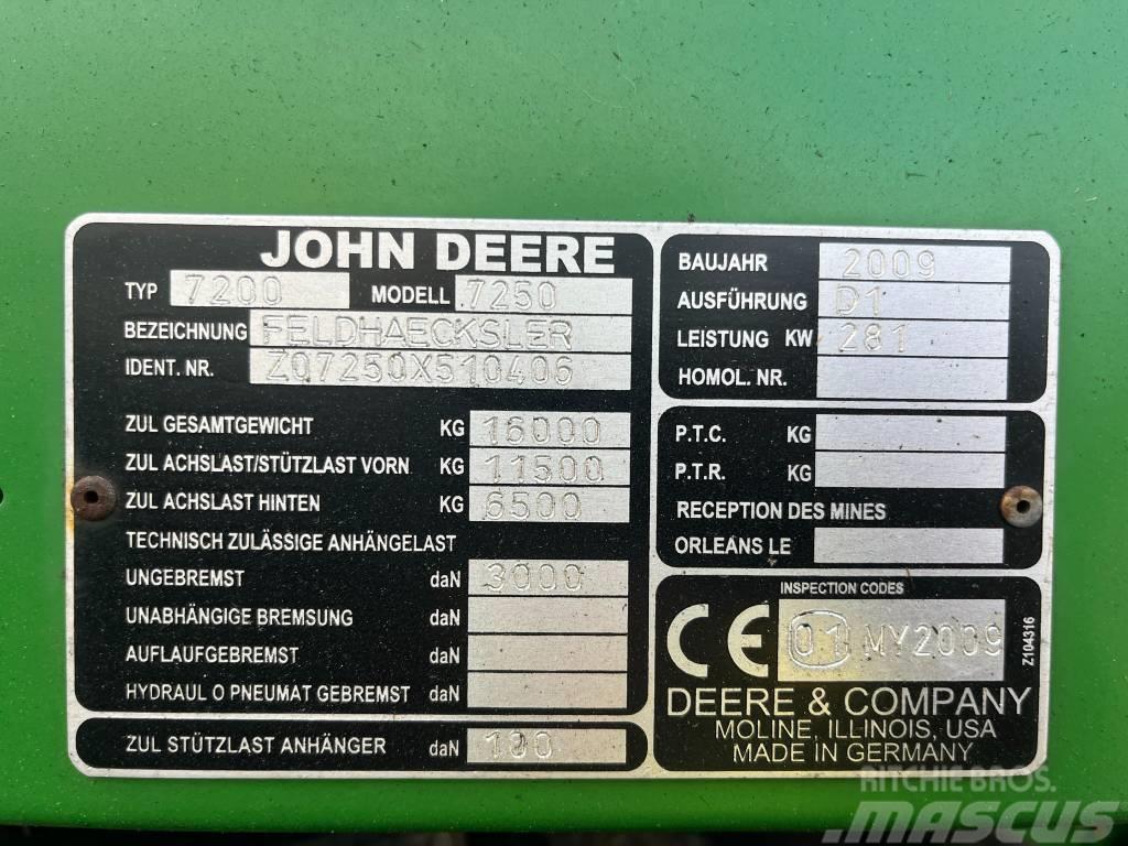 John Deere 7250 Picadoras de forraje autopropulsadas