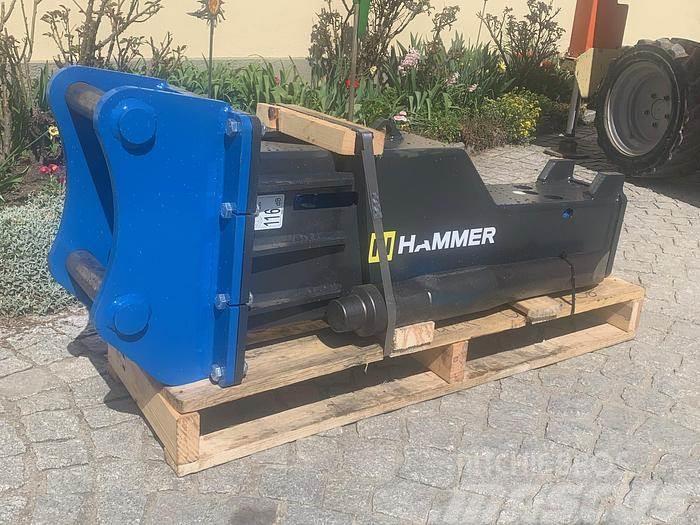 Hammer HM500 mit Martin M10 Hydraulikhammer Martillos hidráulicos