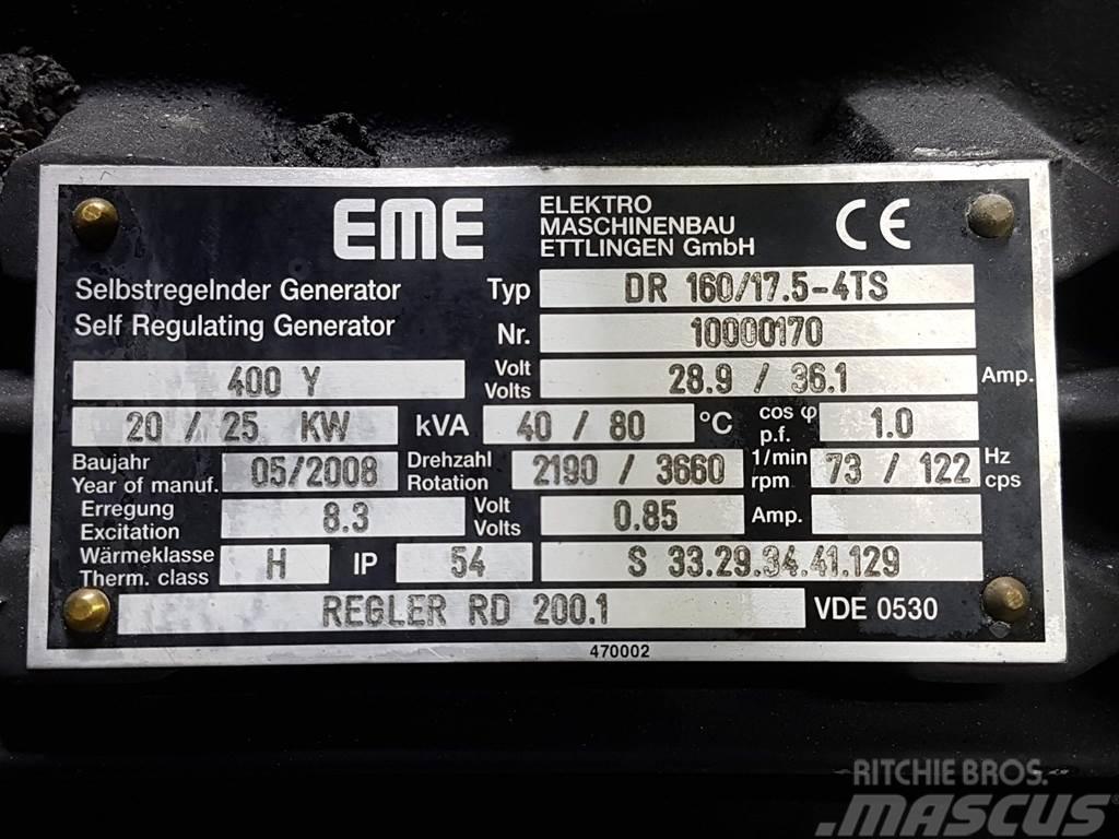 Vögele VISION 5100-2/5103-2-EME DR160/17.5-4TS-Generator Otros generadores