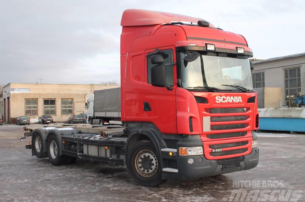 Scania R480 LB6X2HNB Camiones portacontenedores