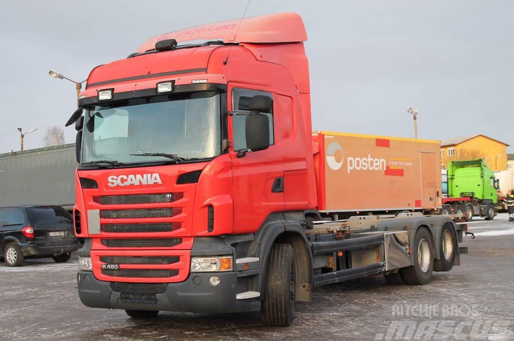 Scania R480 LB6X2HNB Camiones portacontenedores