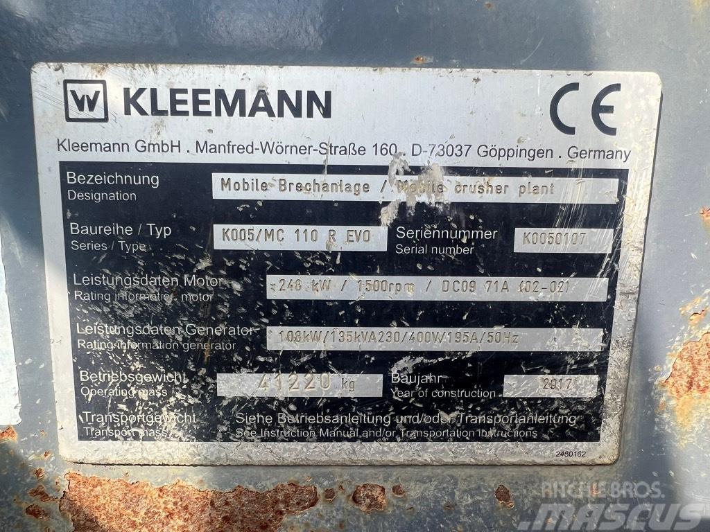 Kleemann MC 110 R Trituradoras