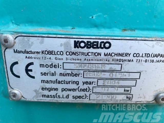 Kobelco SK200 SR Excavadoras de cadenas