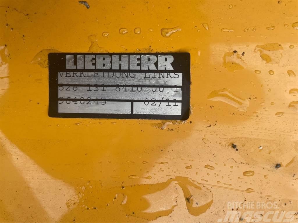Liebherr A934C-9640245-Covering left/Verkleidung links Chasis y suspención