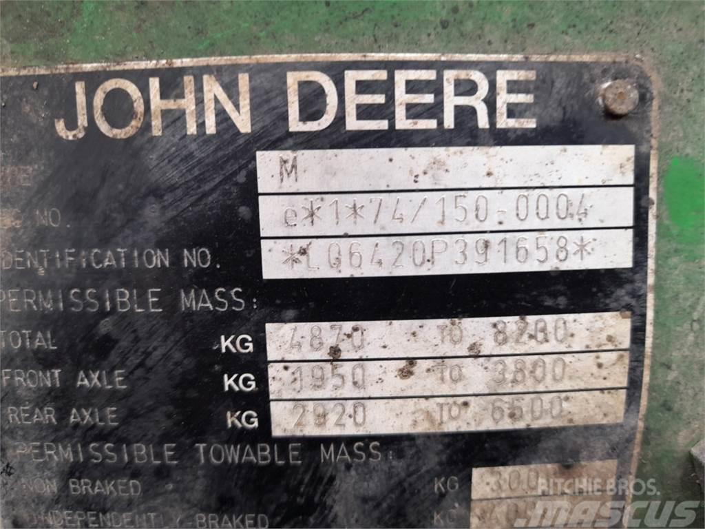 John Deere 6420 Tractores