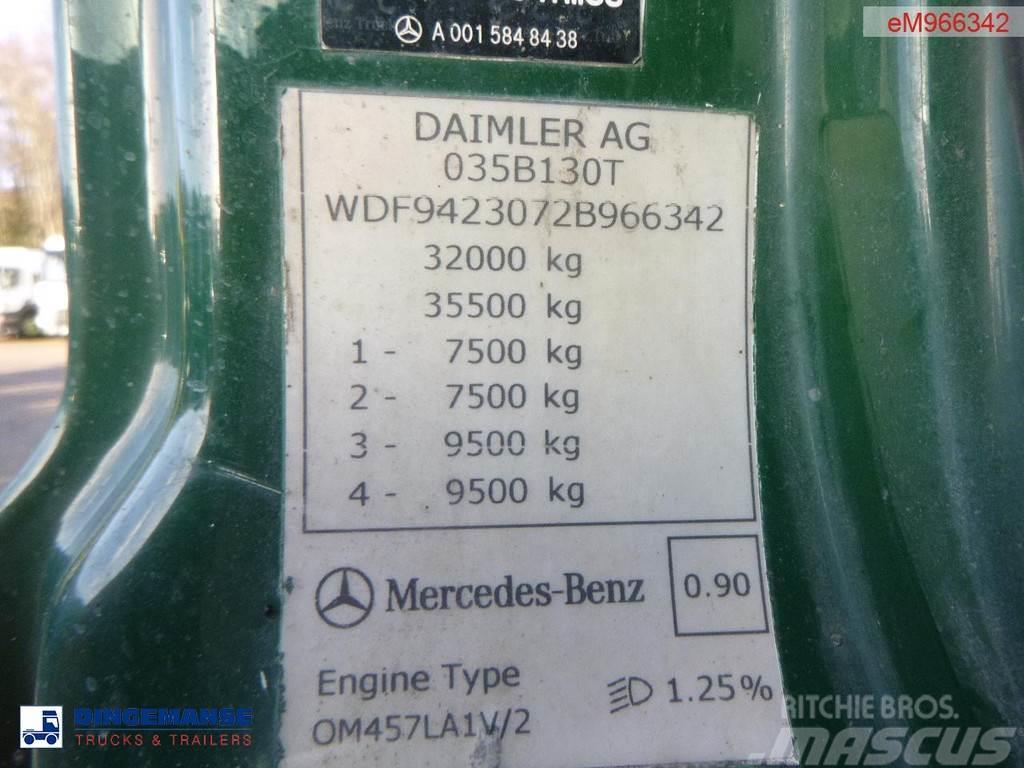 Mercedes-Benz Axor 3236 8x4 RHD tipper + Hiab 1283 DK-2 Duo Camiones bañeras basculantes o volquetes