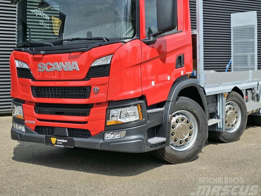 Scania P370 / 8x2*6 / OPRIJ WAGEN / MACHINE TRANSPORT / N Camiones portacoches