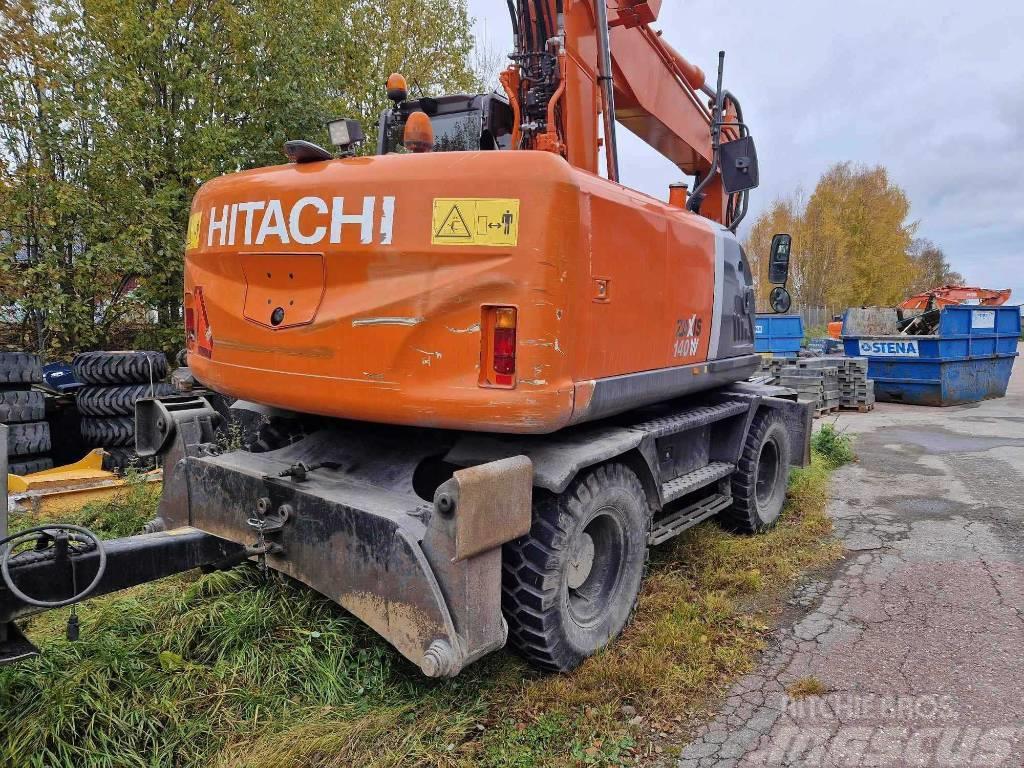 Hitachi ZX 140 W-3 Excavadoras de ruedas