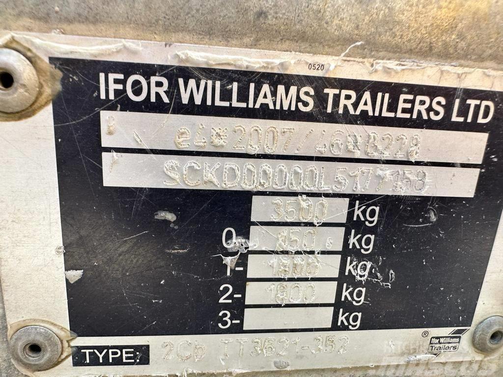 Ifor Williams TT3621 Trailer Remolques volquete
