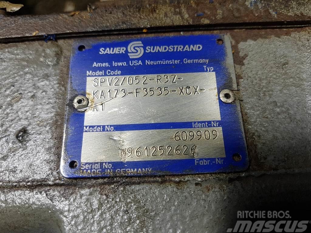  Sauer Sundstrand SPV2/052-R3Z-KA173 - Drive pump Hidráulicos