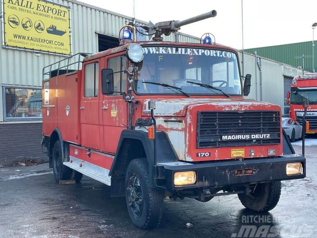 Magirus Deutz 170 Fire Fighting Truck 4x4 Complete truck G Camiones de Bomberos