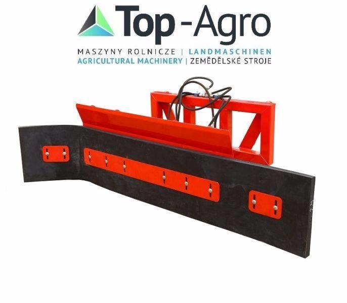 Top-Agro Hydraulic manure screaper 1,5m, Direct ! Accesorios para carga frontal