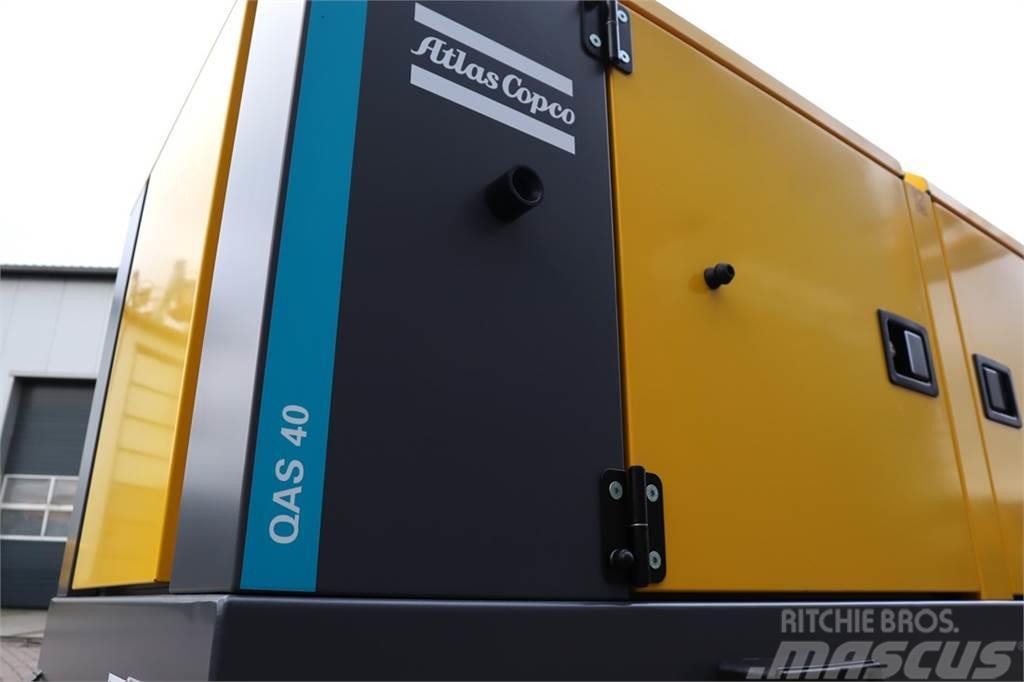 Atlas Copco QAS40 Valid inspection, *Guarantee! Diesel, 40 kVA Generadores diesel