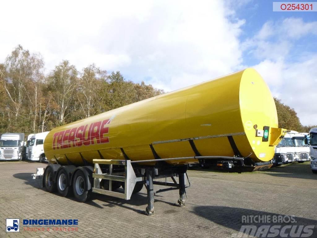  Crane Fruehauf Food (beer) tank inox 30 m3 / 2 com Semirremolques cisterna