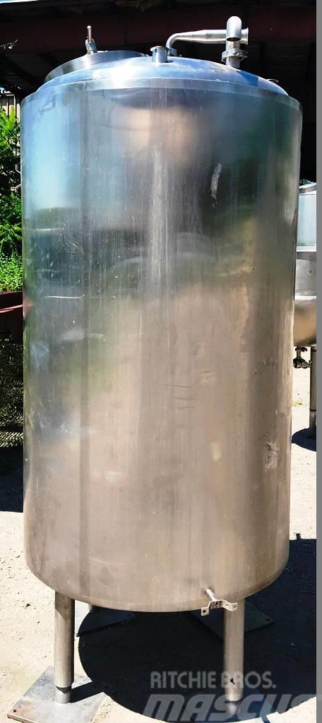  350 Gal Jacketed Vertical Stainless Steel Tank No  Maquinaria de filtrado