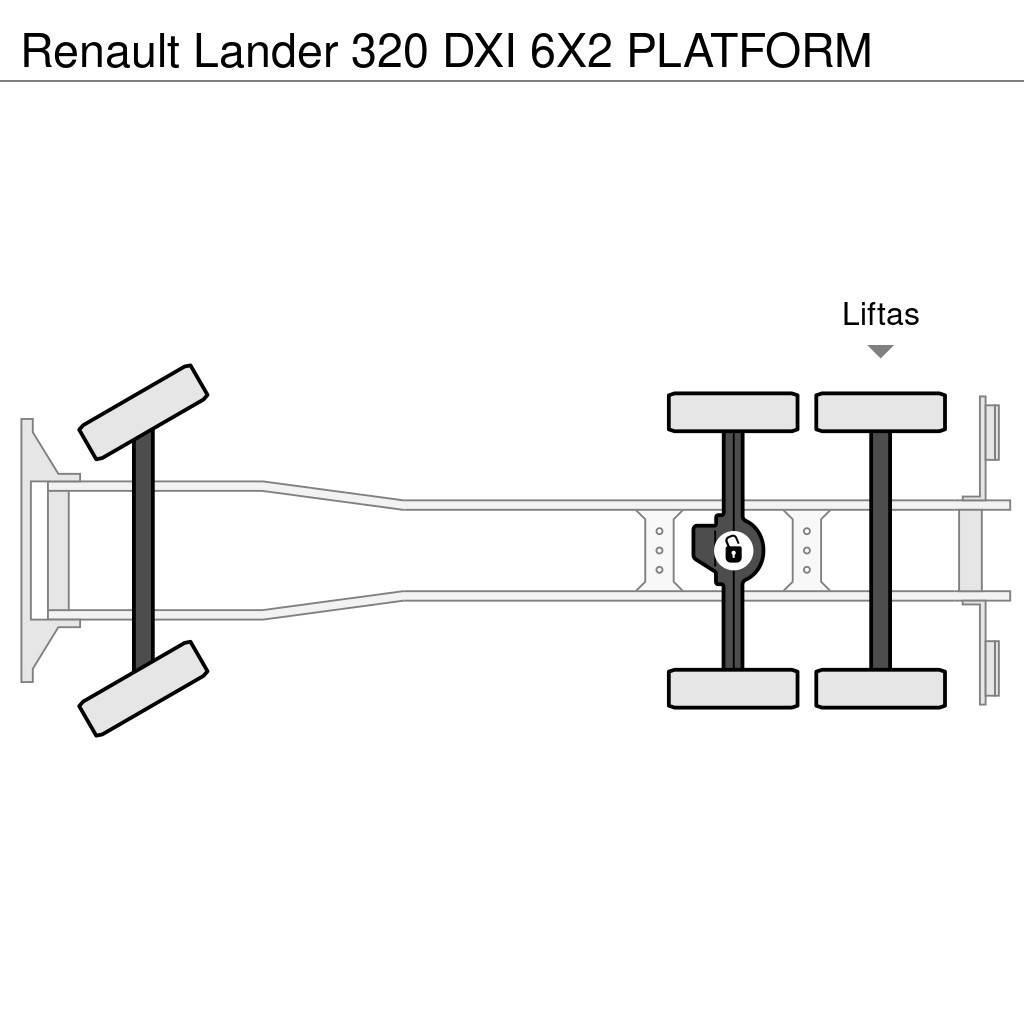 Renault Lander 320 DXI 6X2 PLATFORM Camiones plataforma