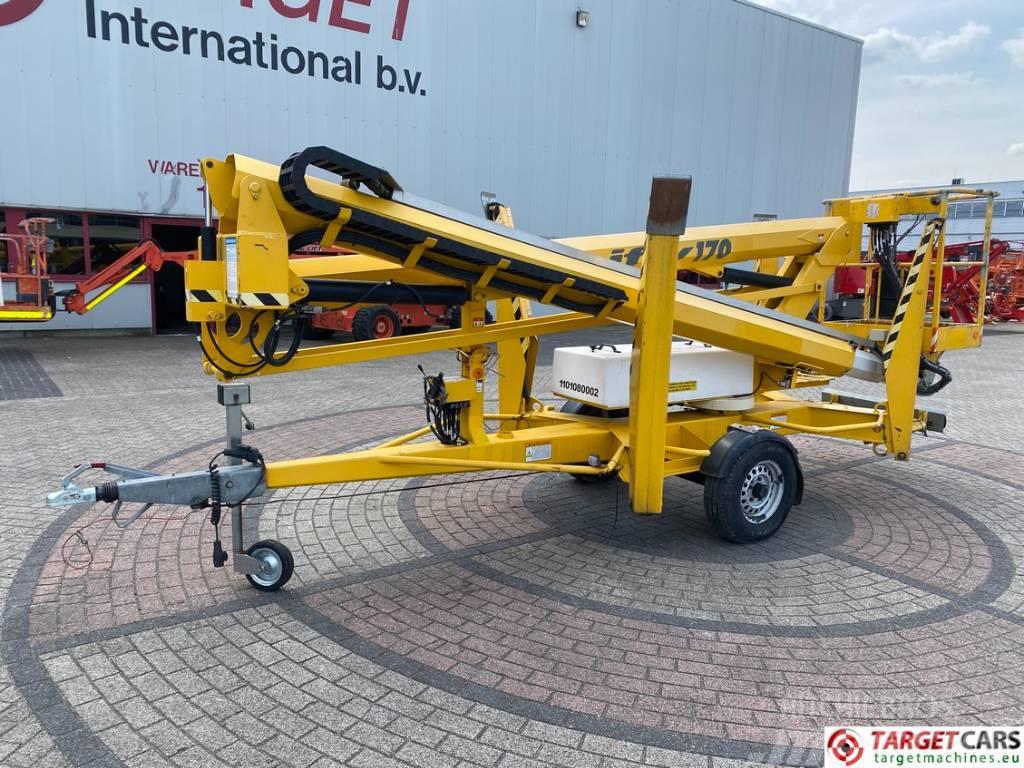 Niftylift 170HE Articulated Electric Towable BoomLift 1710cm Plataformas remolcables