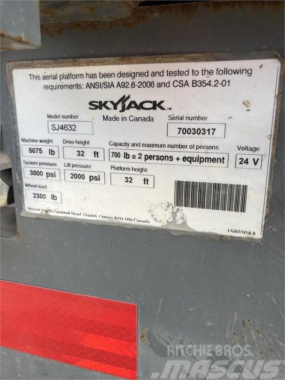 SkyJack SJ III 4632 Plataformas tijera