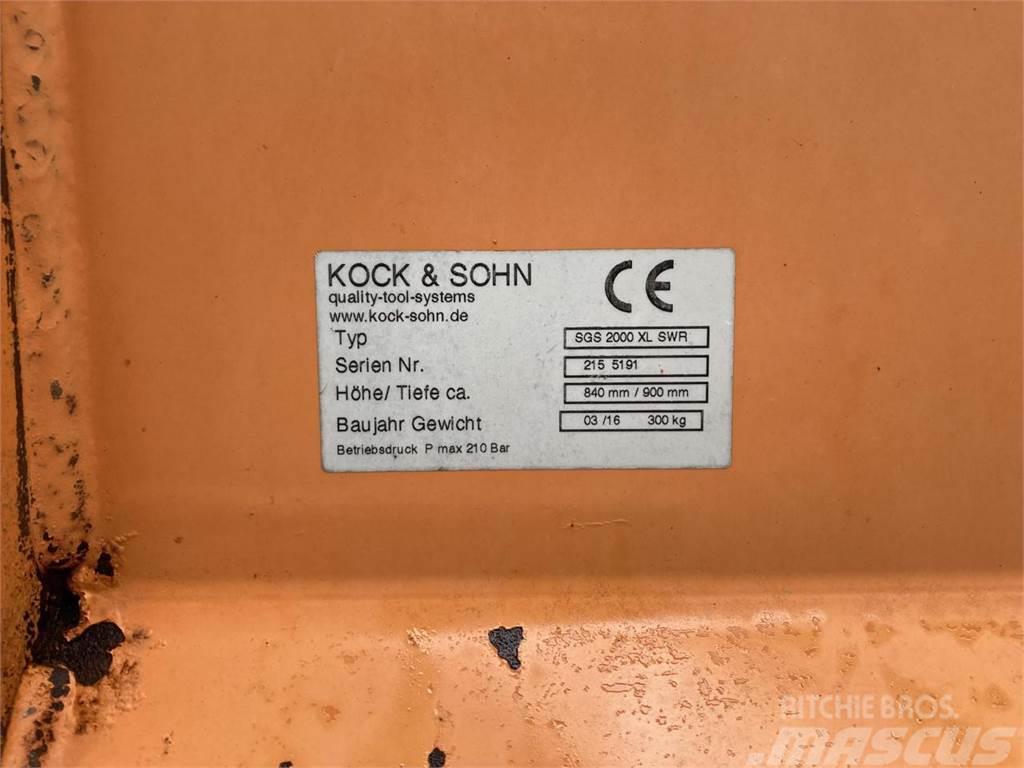 Kock & Sohn SG S 2000 XL Accesorios para carga frontal
