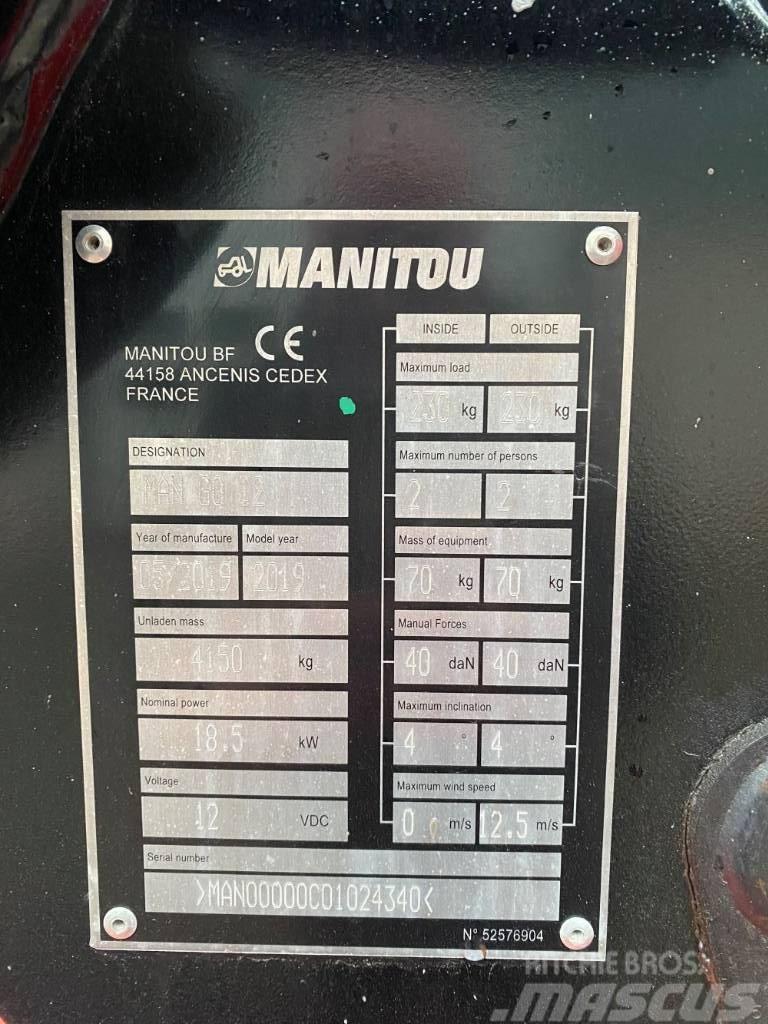 Manitou ManGo 12 Plataforma de trabajo articulada