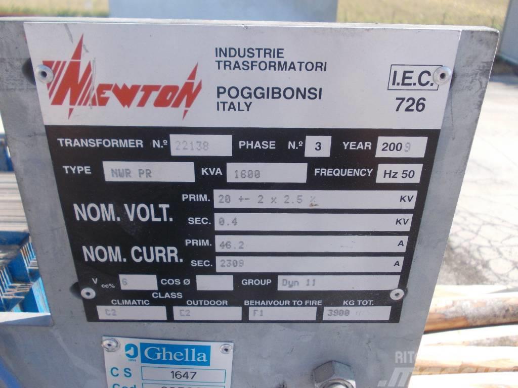  Newton Trasformatore NWR PR 1600KVA Electrónicos