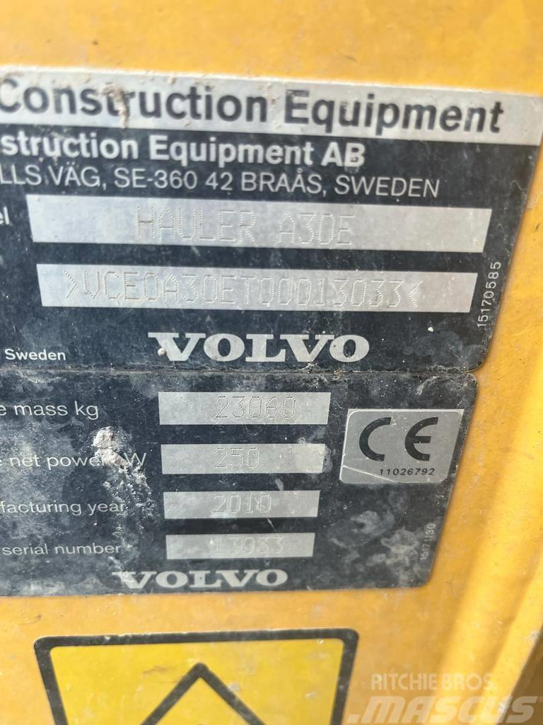 Volvo A 30 E Dúmpers articulados