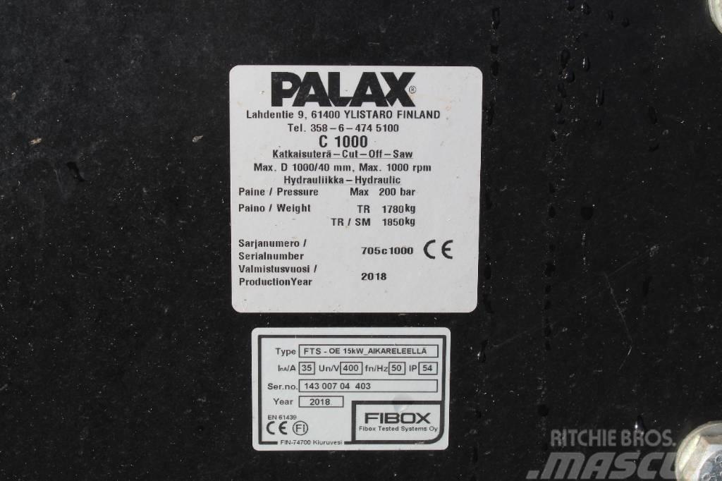 Palax C1000 Pro+ Firewood Processor Procesadoras y cortadoras de leña