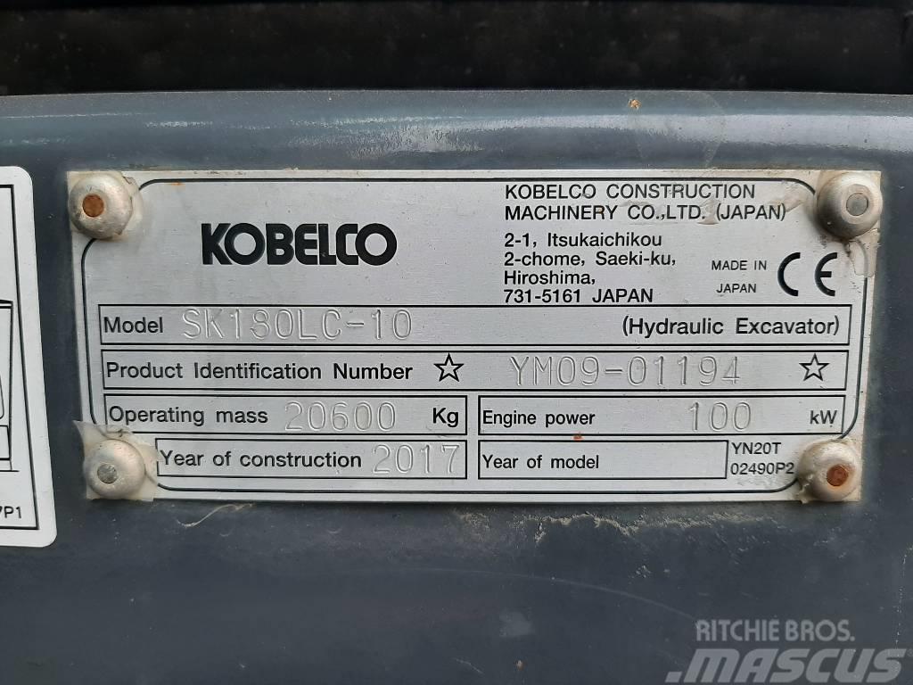 Kobelco SK180LC-10 Excavadoras de cadenas