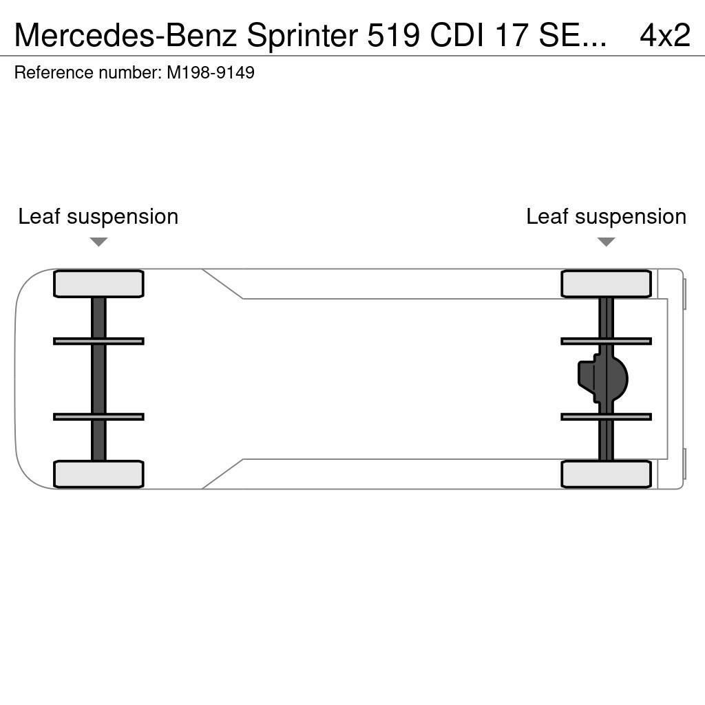 Mercedes-Benz Sprinter 519 CDI 17 SEATS / AC / WEBASTO Mini autobuses