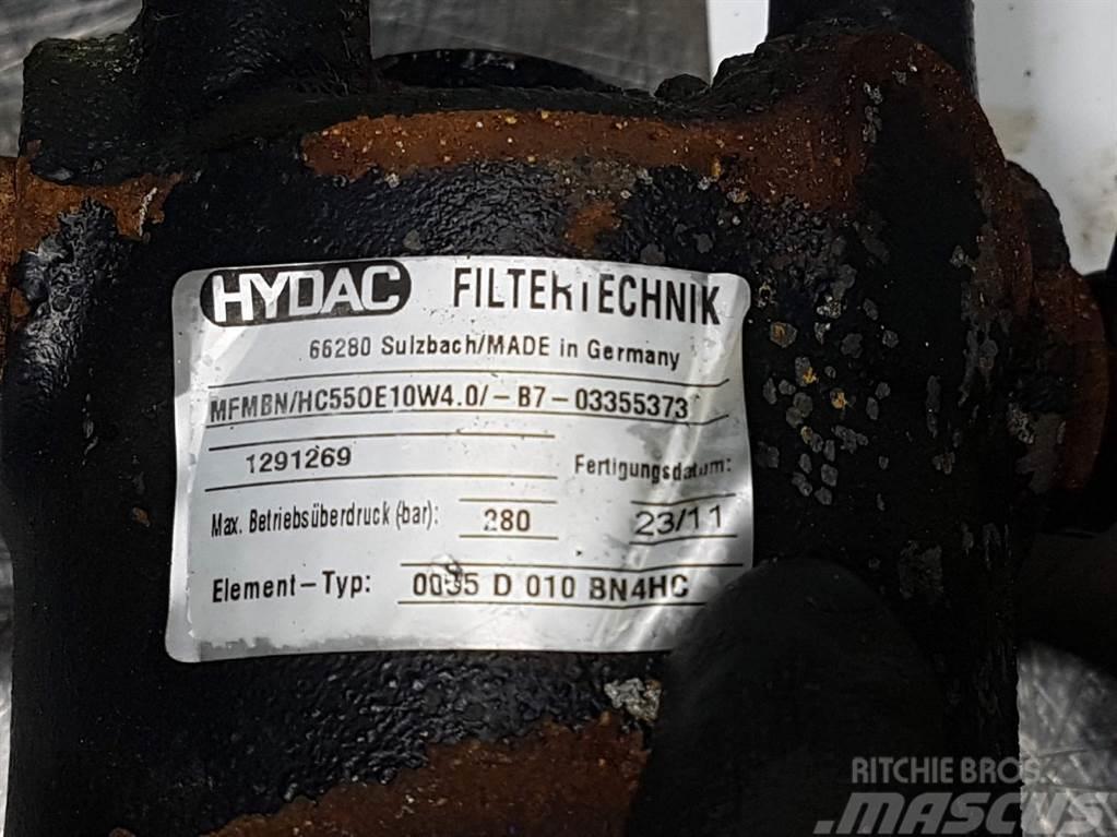 Hyundai HL760-9-Hydac MFMBN/HC55OE10W4.0 - Inline Filter Hidráulicos