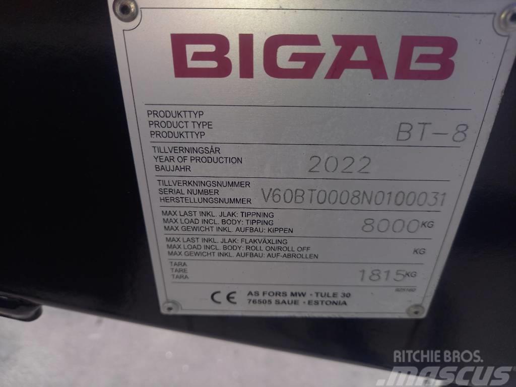 Bigab BT8 Remolques volquete
