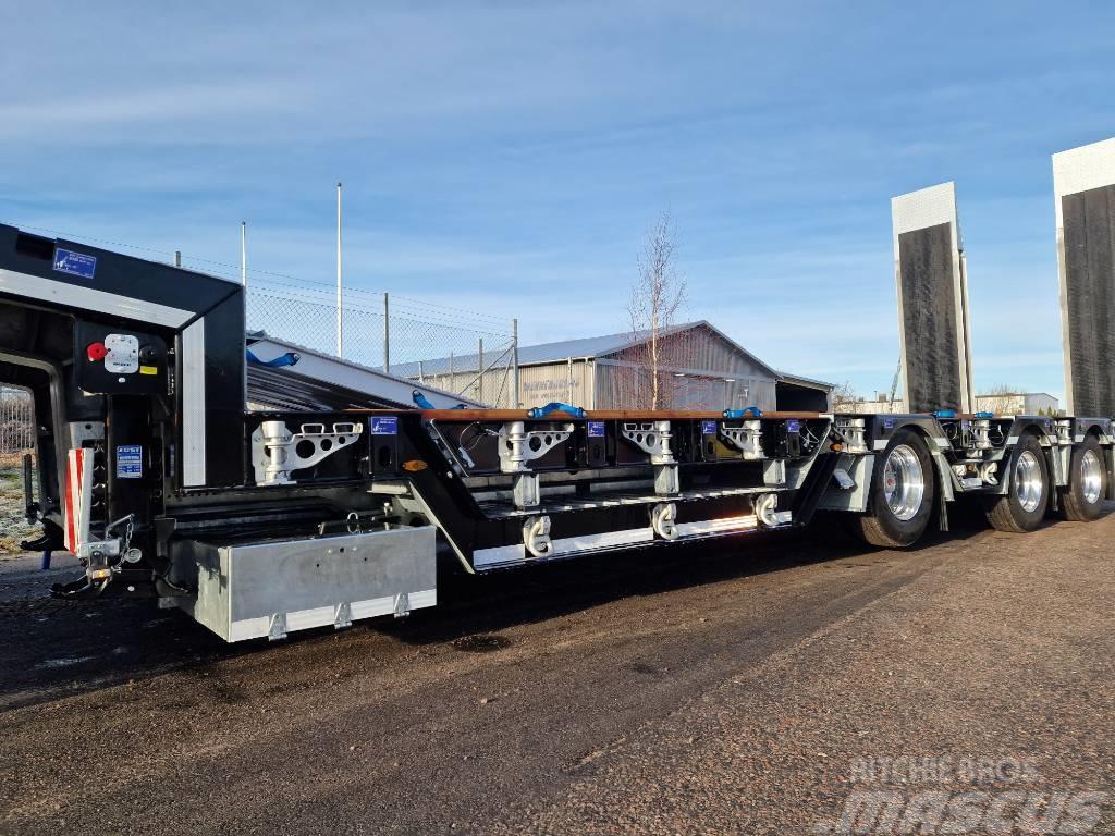 Humbaur HTS30  flatbed semi-trailer Semirremolques de góndola rebajada