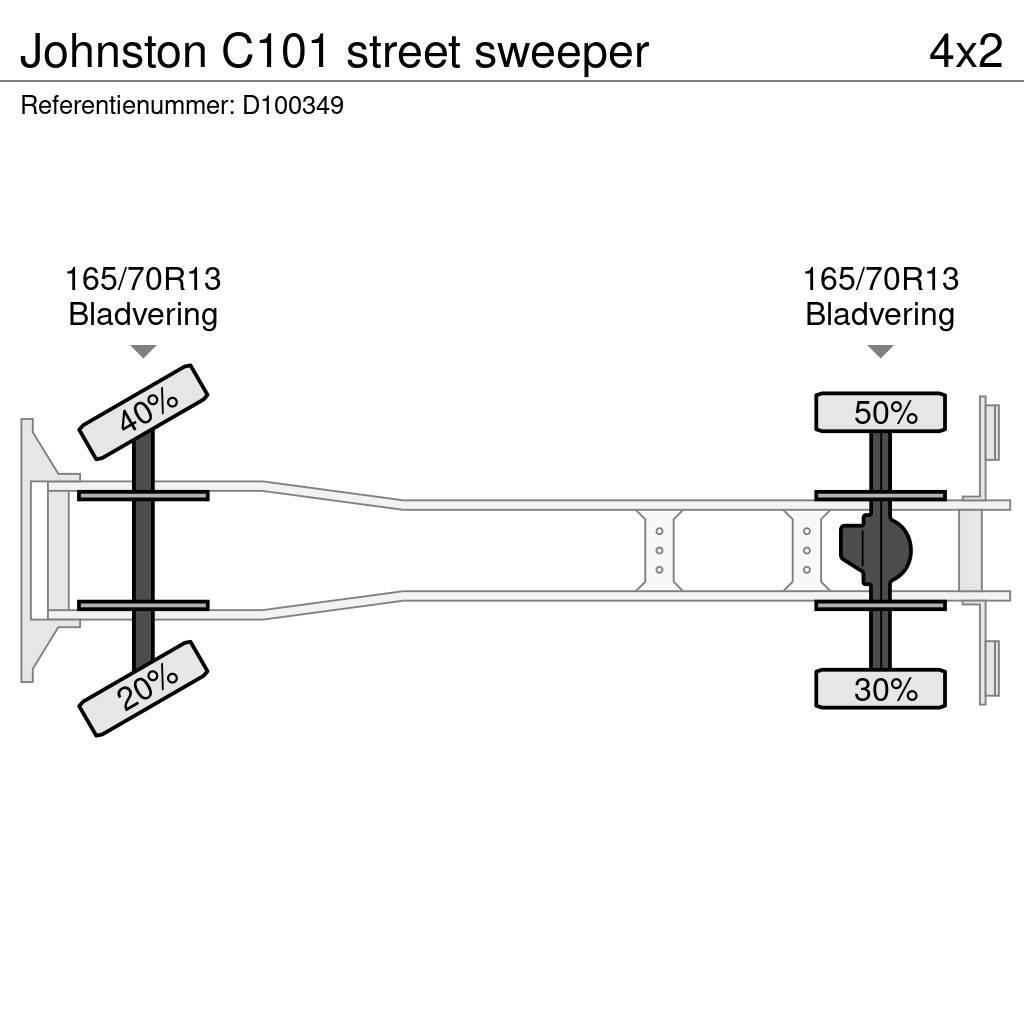 Johnston C101 street sweeper Camiones aspiradores/combi