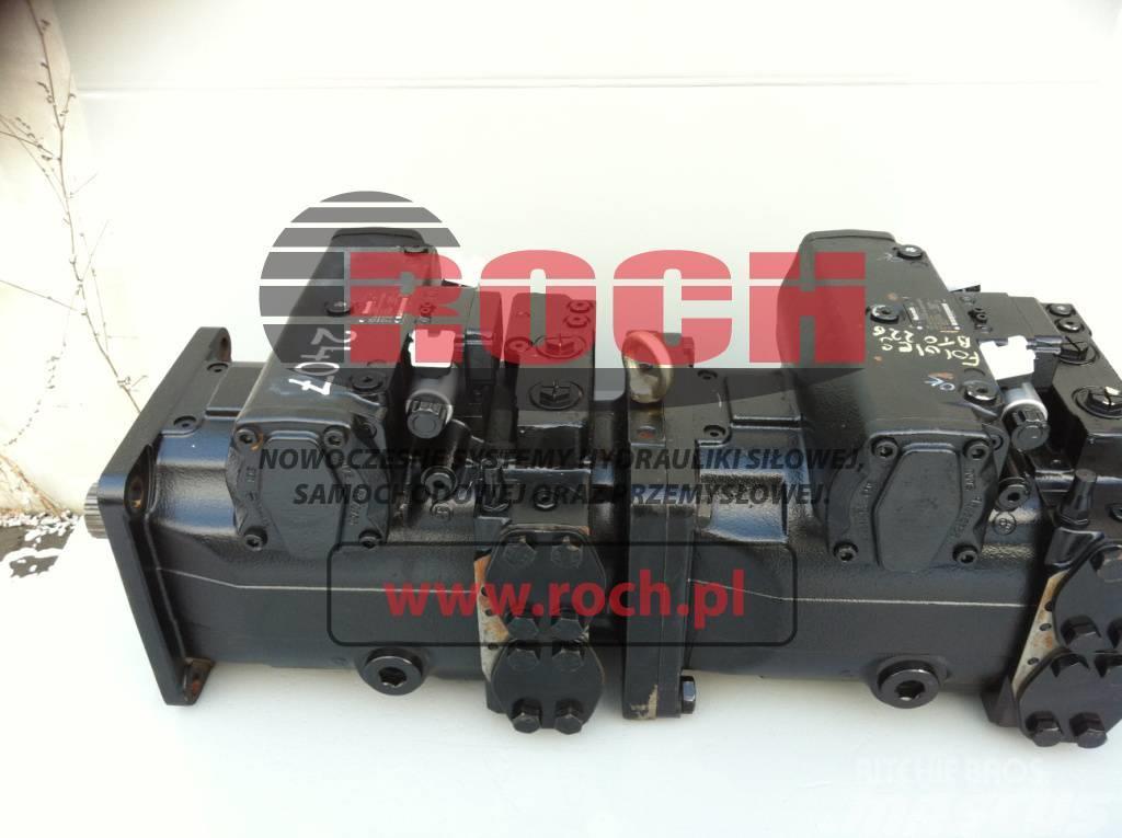Tana OY  G450 G500 Rexroth Pompa Pump A4V+A4V Hidráulicos